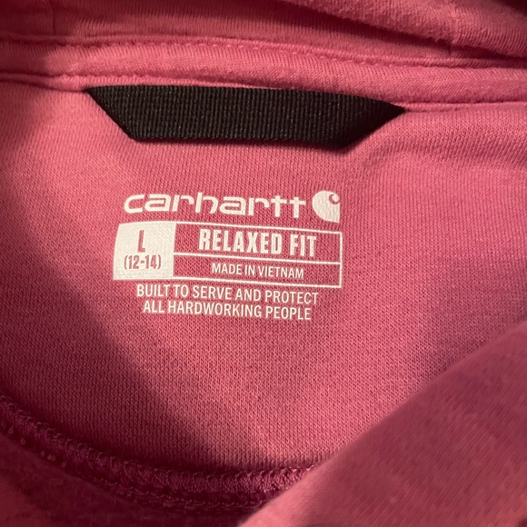 Carhartt Women's Rose Relaxed Fit Hoodie size Large - Picture 5 of 10